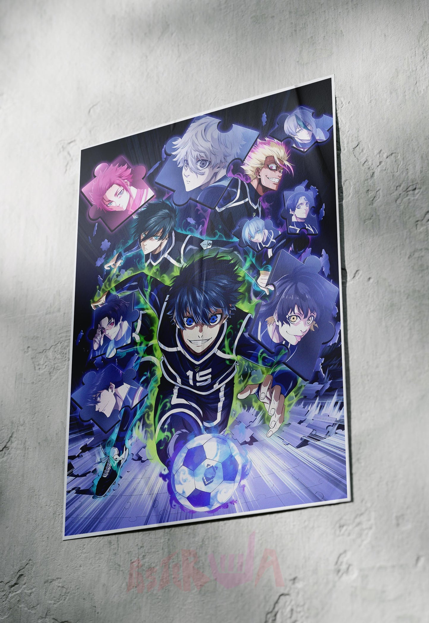 Strikers' Odyssey | Bluelock | Anime Poster
