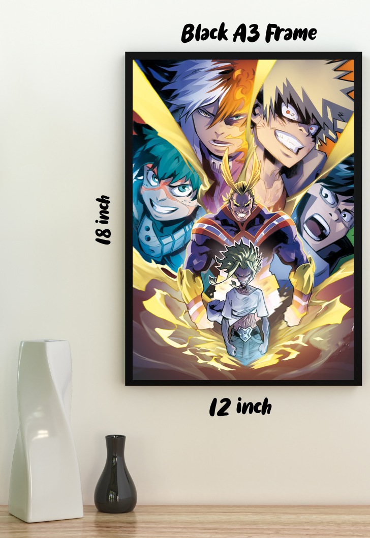 Heroes in Training | My Hero Academia | Anime Poster