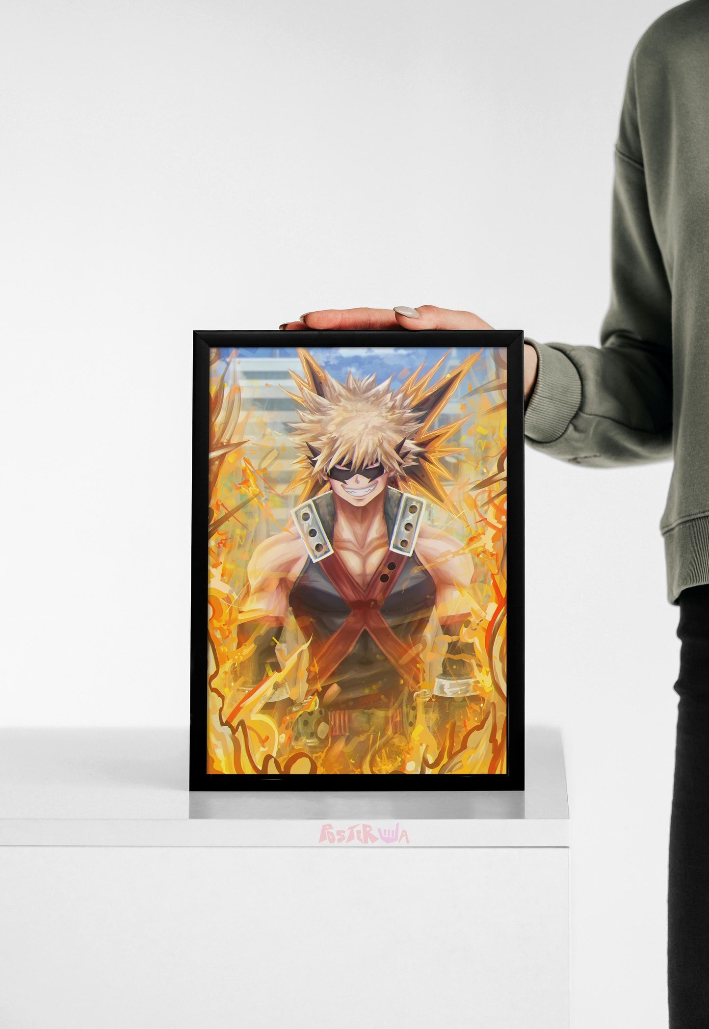 Explosive Ambitions | Bakugo (Anime) | Action Movie Poster