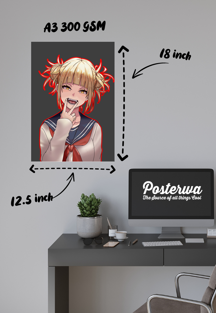 Bloodlust Enigma | My Hero Academia | Anime Poster
