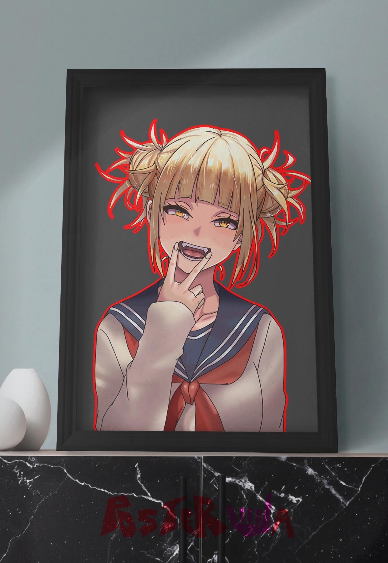 Bloodlust Enigma | My Hero Academia | Anime Poster
