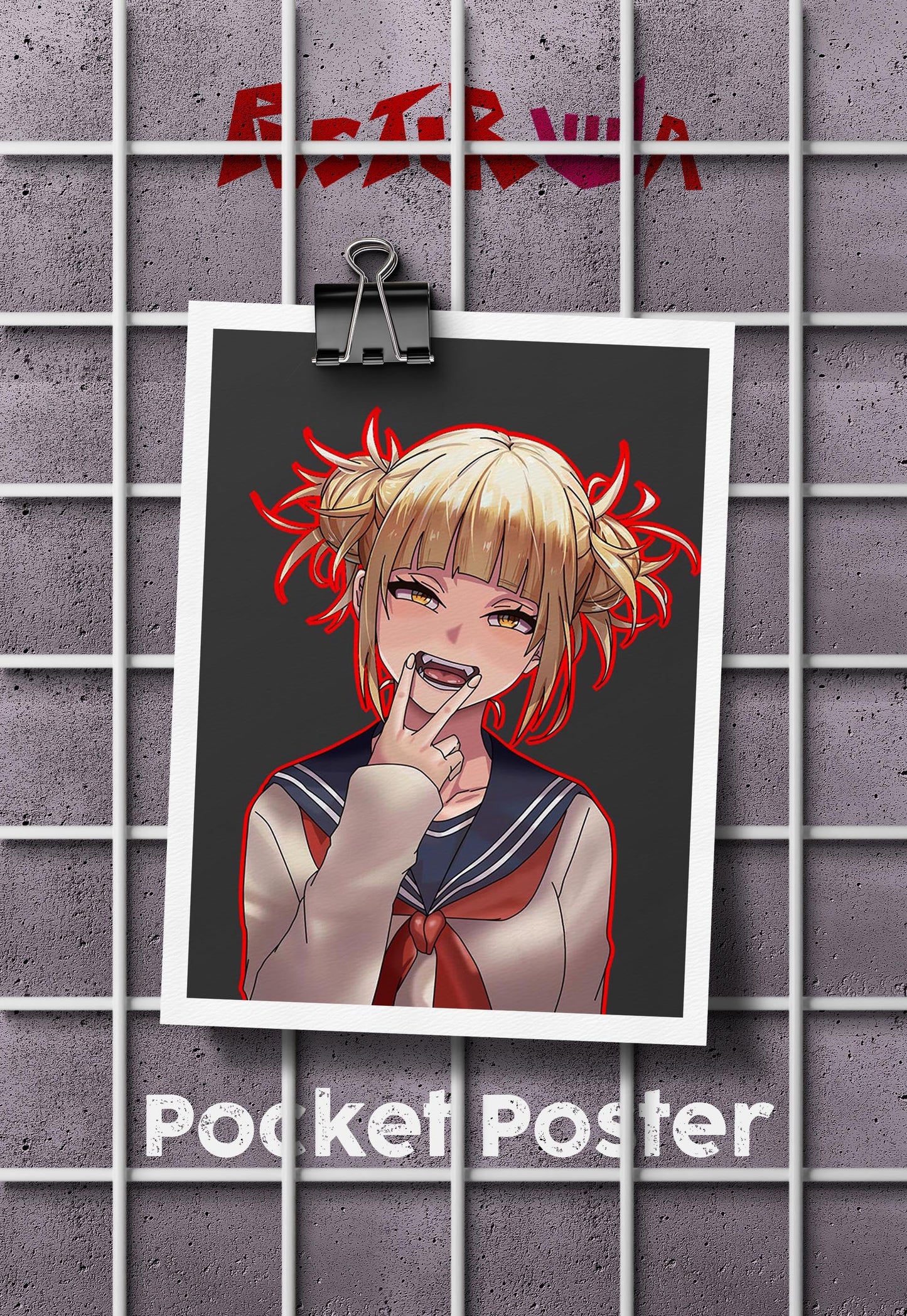 Bloodlust Enigma | My Hero Academia | Anime Poster