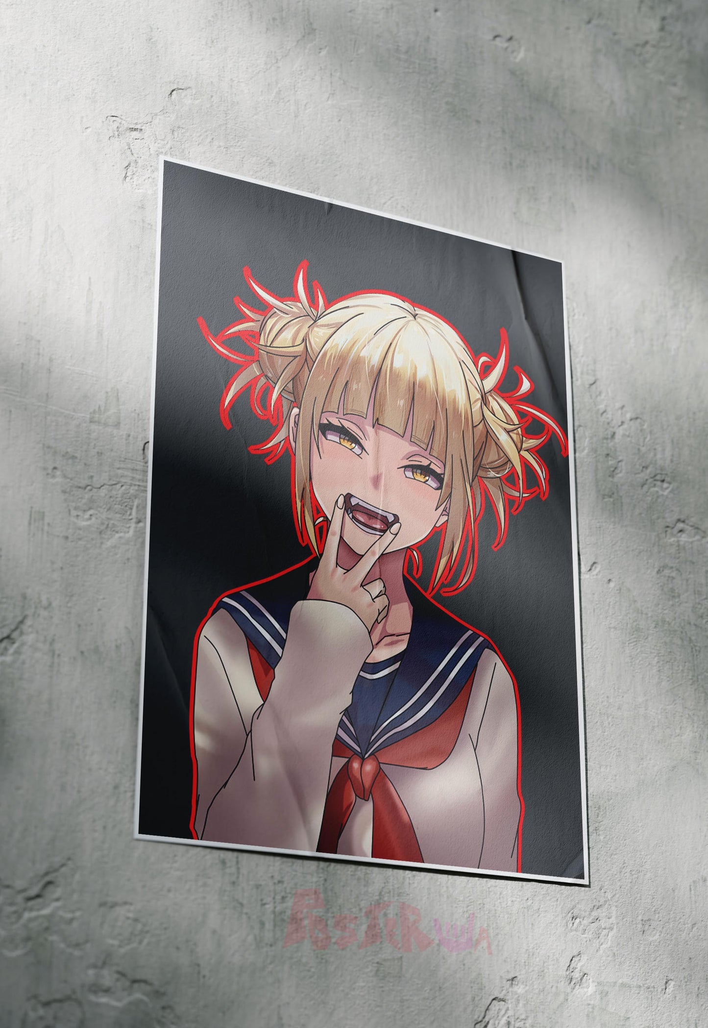 Bloodlust Enigma | My Hero Academia | Anime Poster