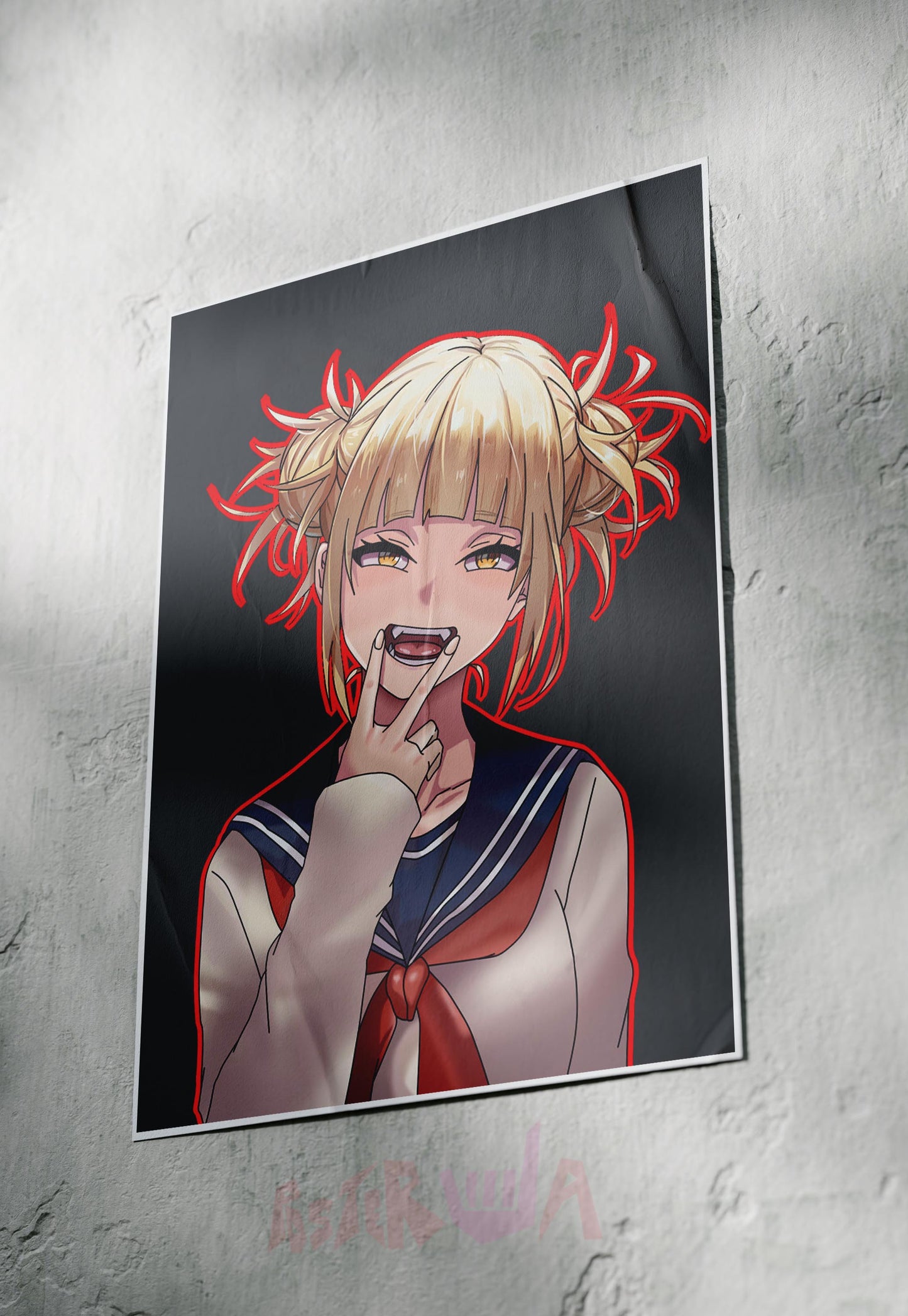 Bloodlust Enigma | My Hero Academia | Anime Poster