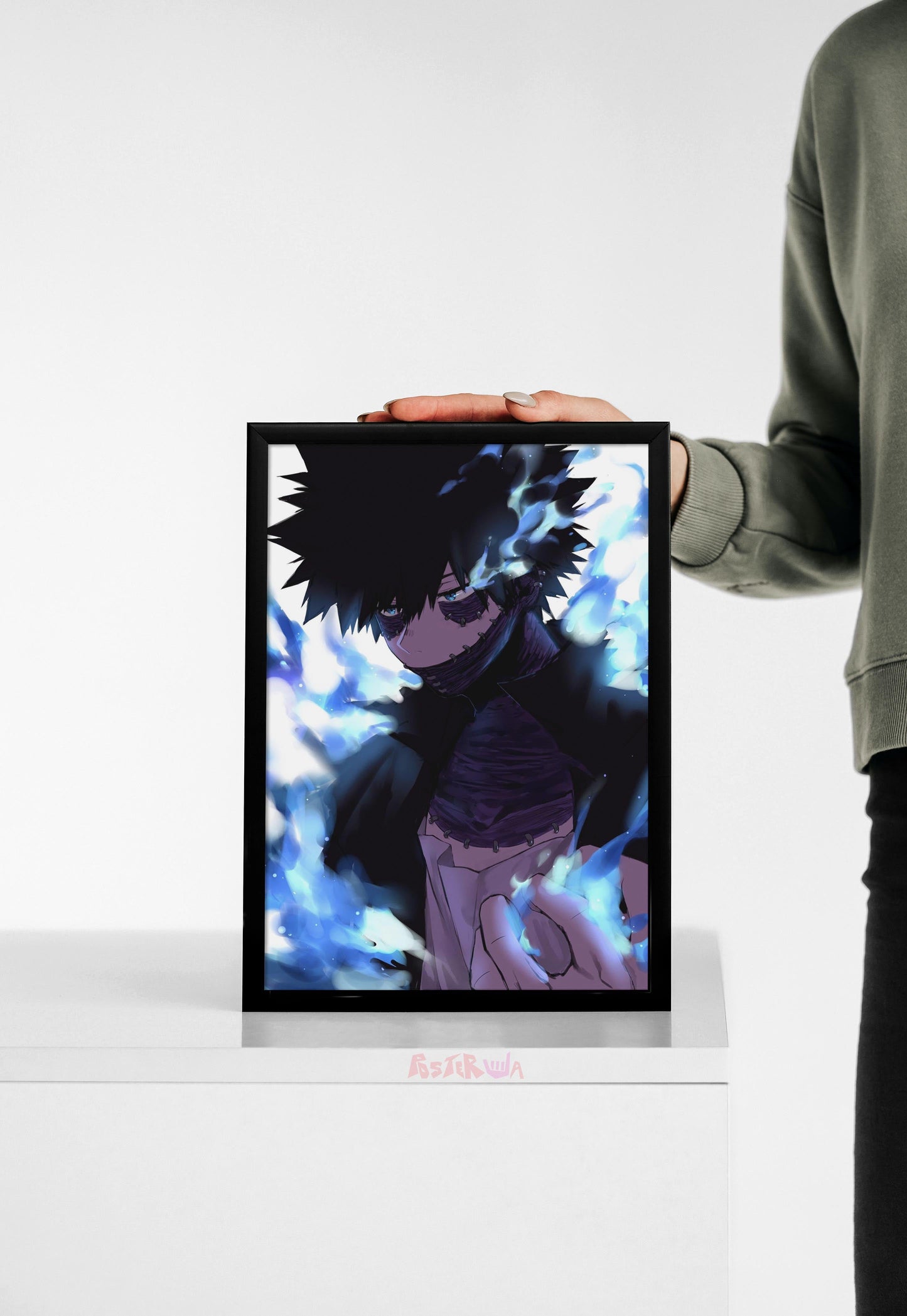 Inferno's Embrace | My Hero Academia | Anime Poster