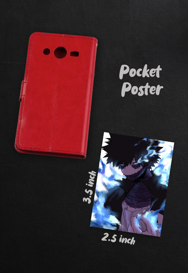 Inferno's Embrace | My Hero Academia | Anime Poster