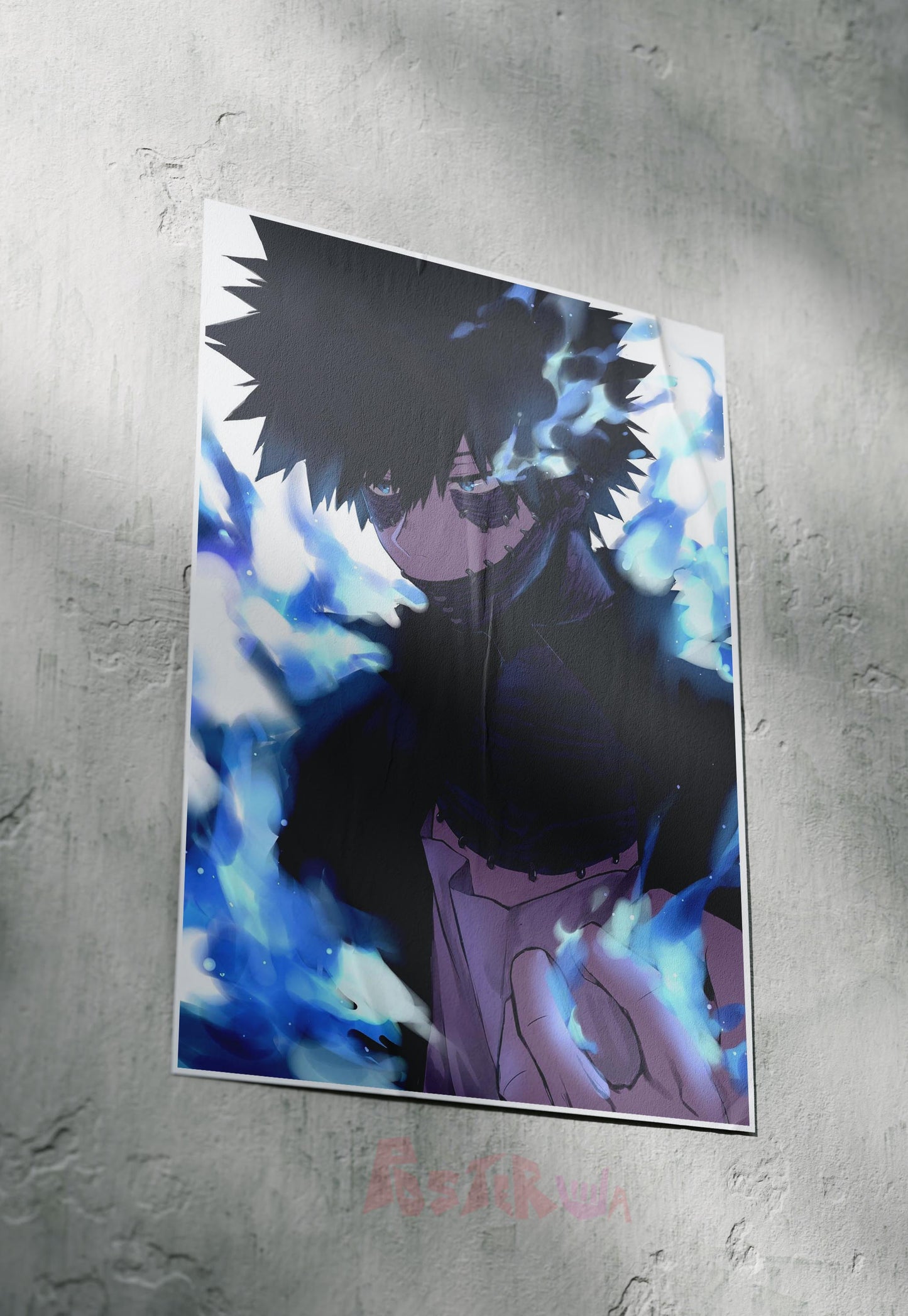 Inferno's Embrace | My Hero Academia | Anime Poster