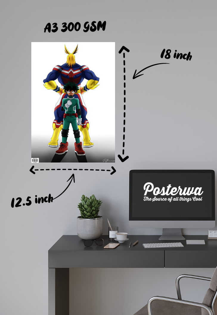 United Heroes | My Hero Academia | Anime Poster