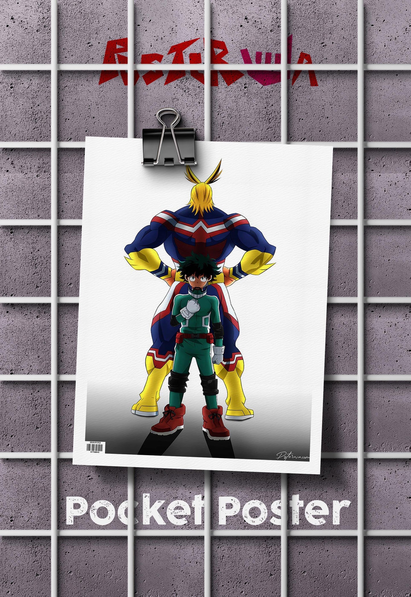 United Heroes | My Hero Academia | Anime Poster