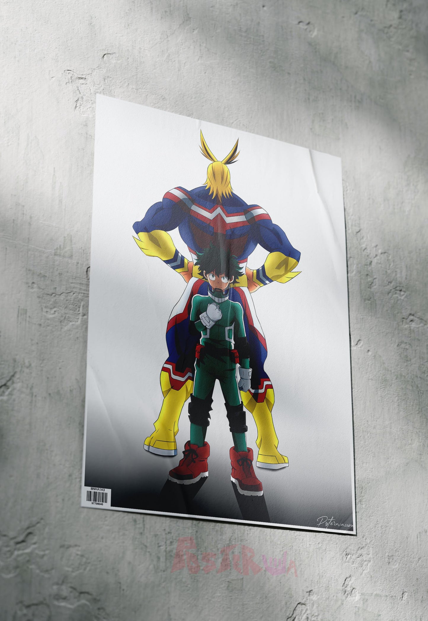 United Heroes | My Hero Academia | Anime Poster