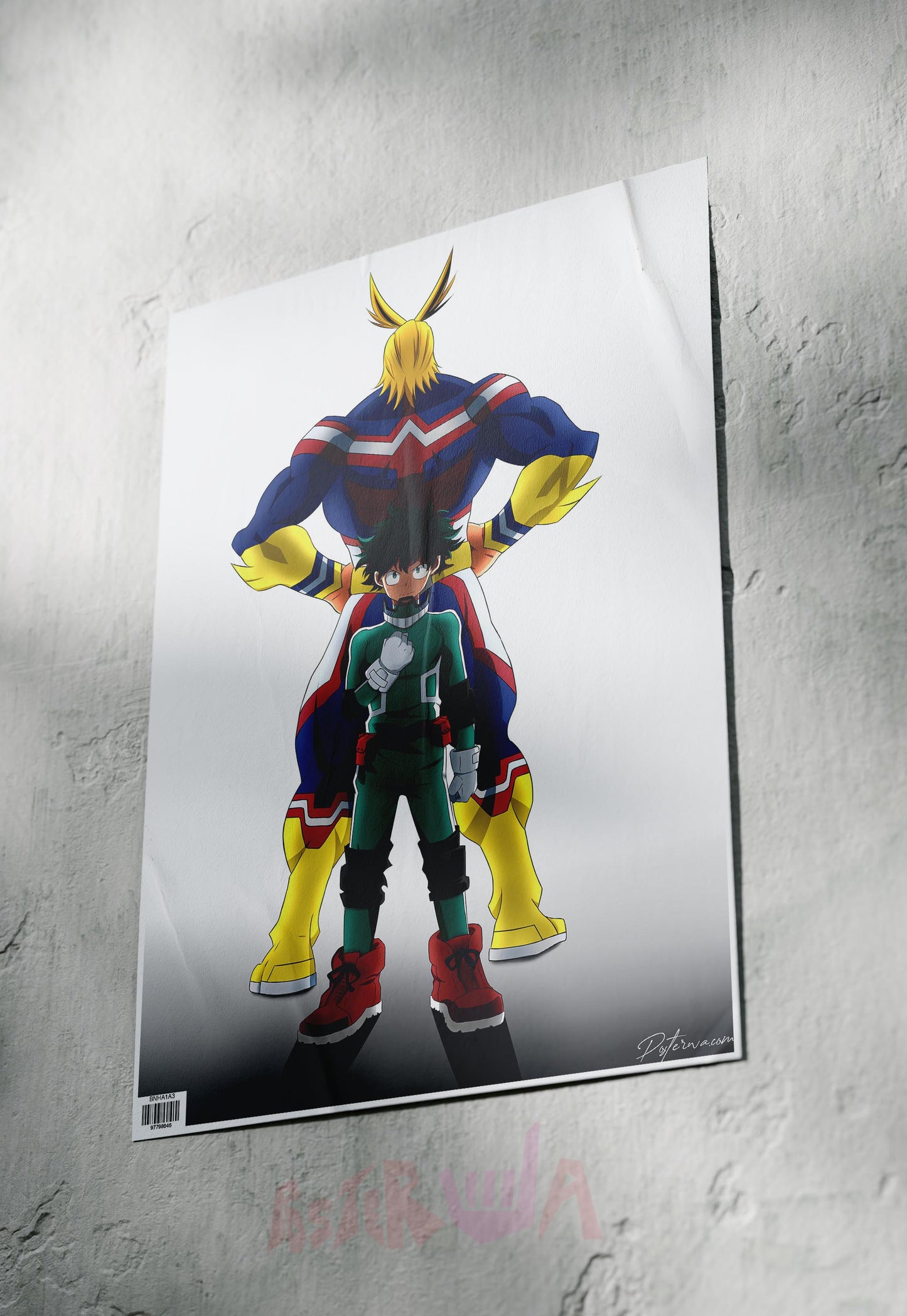 United Heroes | My Hero Academia | Anime Poster