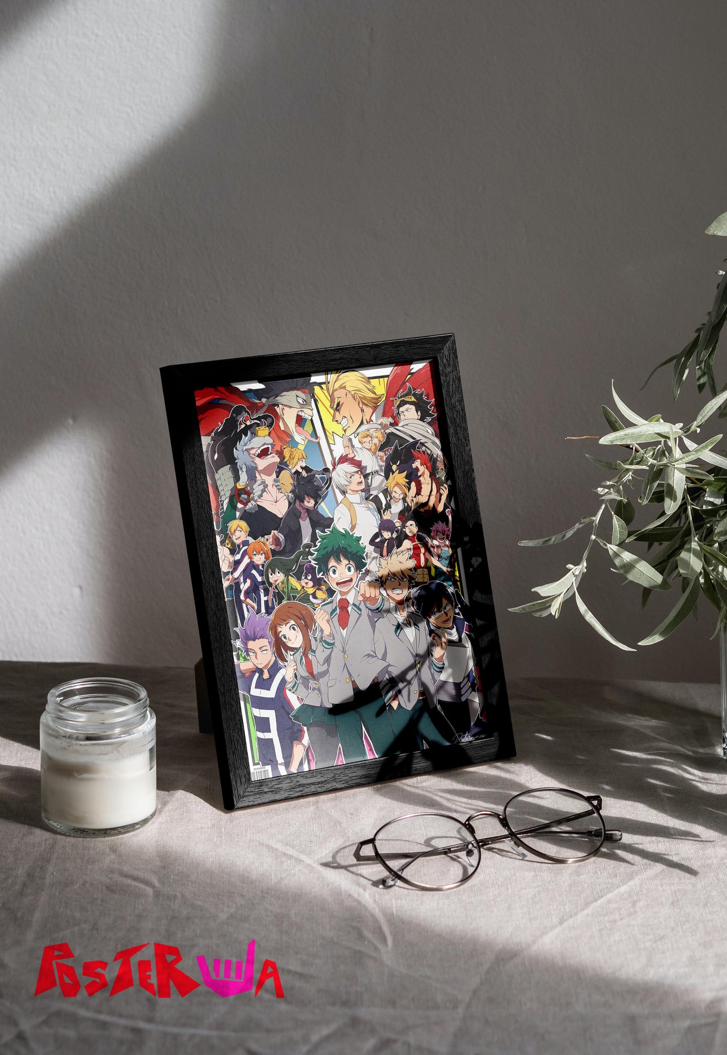 Heroes United | My Hero Academia | Anime Poster
