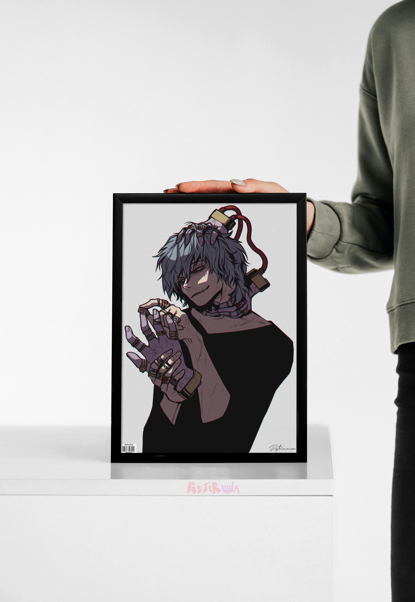 Inferno of Villainy | Shigaraki Tomura (Anime) | Abstract Poster