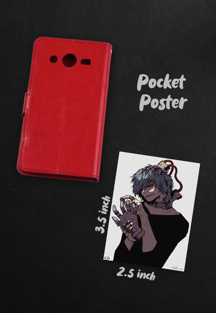 Inferno of Villainy | Shigaraki Tomura (Anime) | Abstract Poster