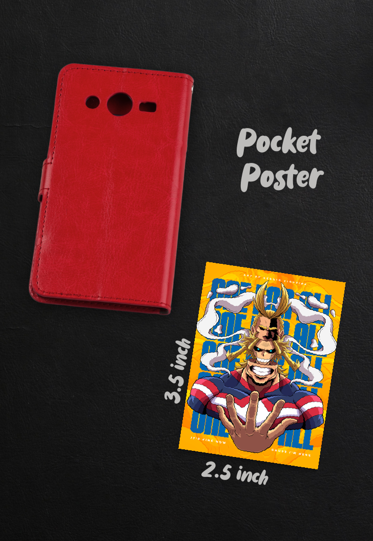 Unyielding Hero | All Might (Anime) | Iconic Poster