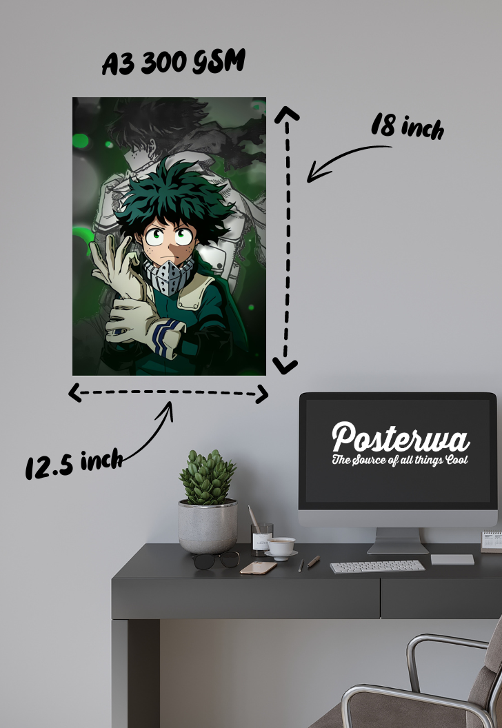 Heroic Evolution | My Hero Academia | Anime Poster