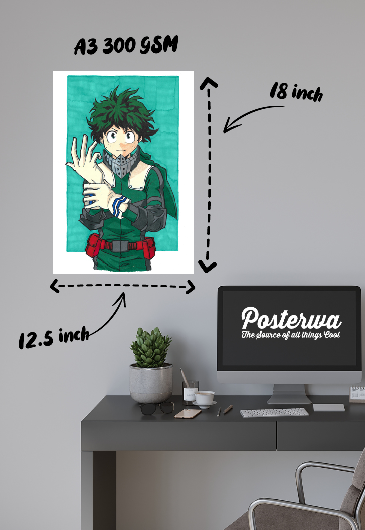 Heroic Aspirations | My Hero Academia | Anime Poster
