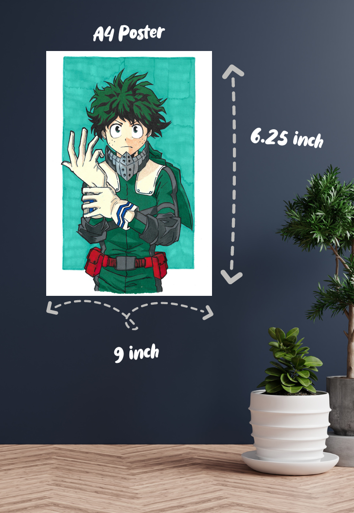 Heroic Aspirations | My Hero Academia | Anime Poster