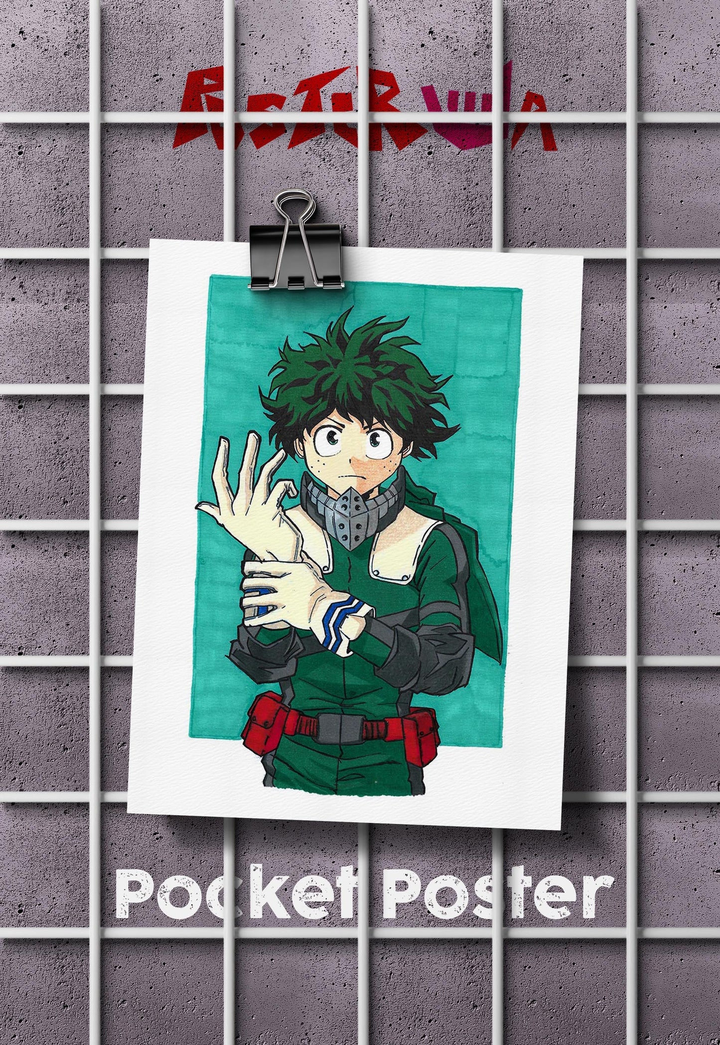 Heroic Aspirations | My Hero Academia | Anime Poster