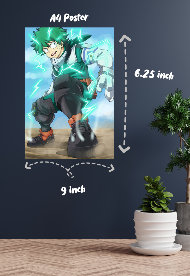 Power Surge | My Hero Academia | Anime Poster