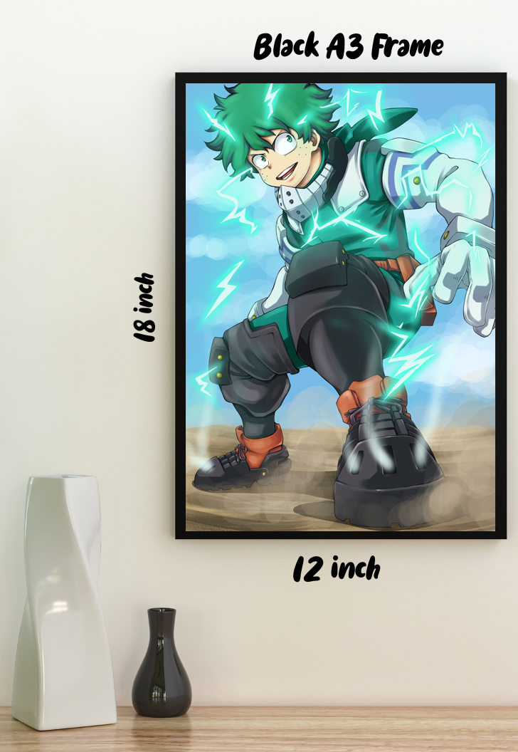 Power Surge | My Hero Academia | Anime Poster