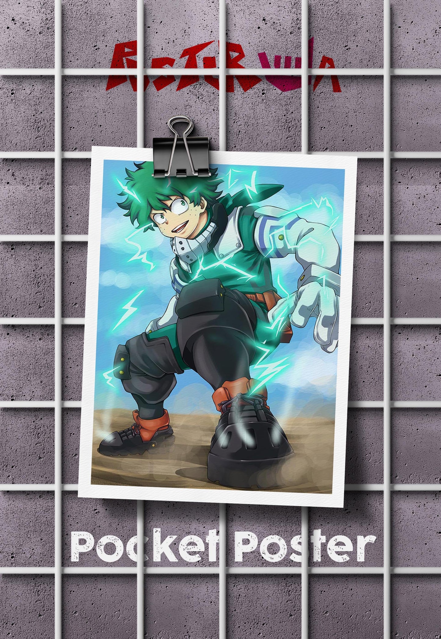 Power Surge | My Hero Academia | Anime Poster