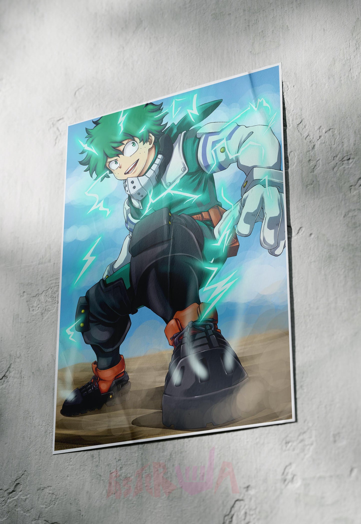 Power Surge | My Hero Academia | Anime Poster