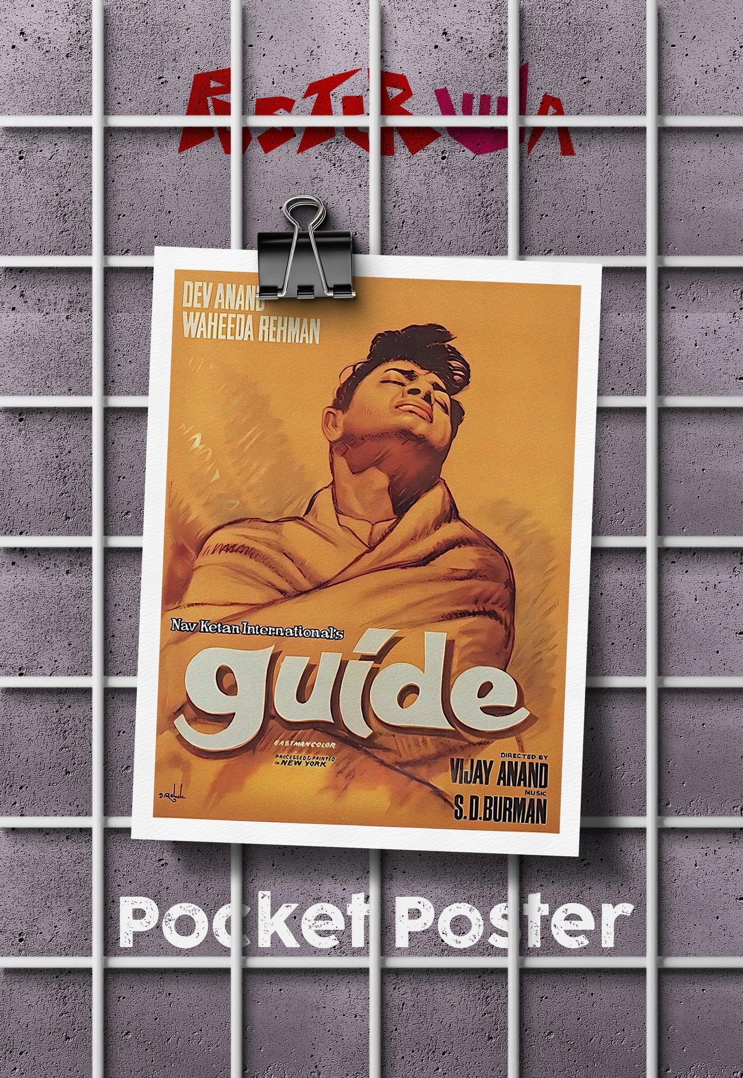 Timeless Journey | Bollywood Movie | Vintage Poster