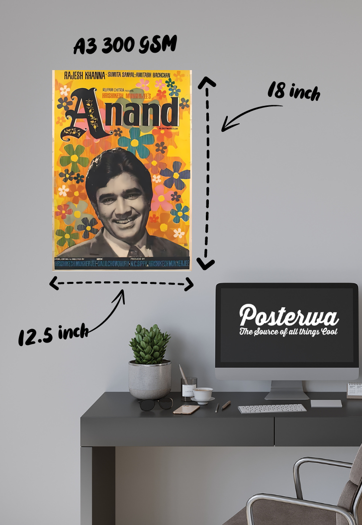 Timeless Melody | Anand | Bollywood Movie Poster