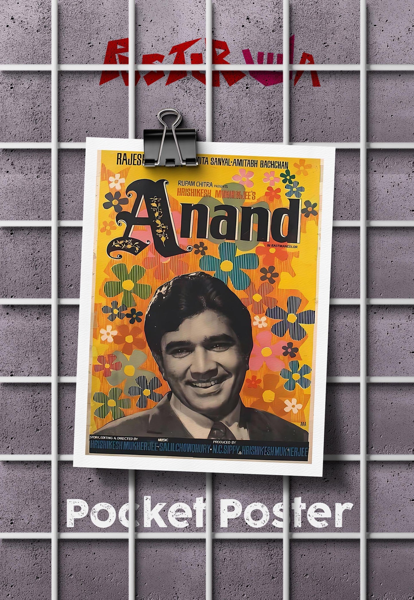 Timeless Melody | Anand | Bollywood Movie Poster
