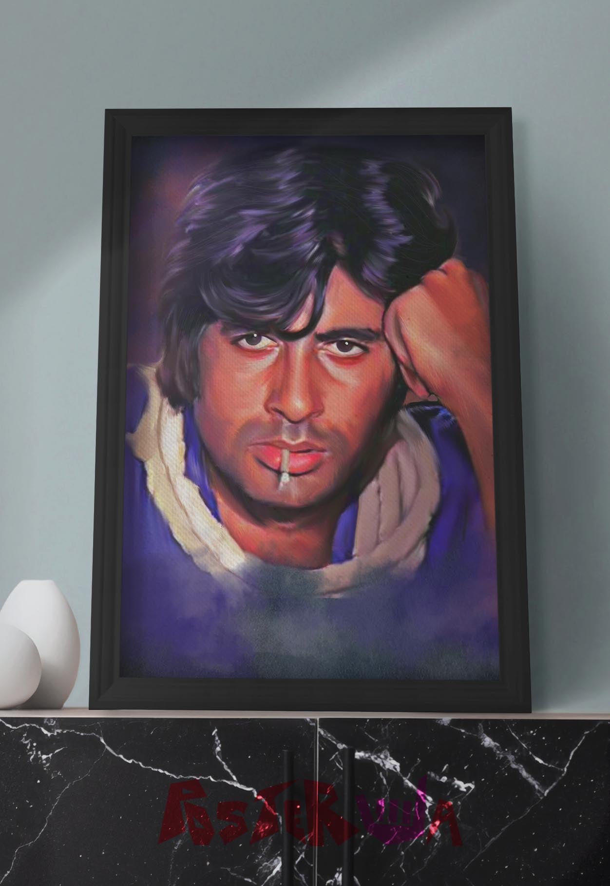 The Porter | Amitabh Bachchan | Classic Bollywood Movie Poster
