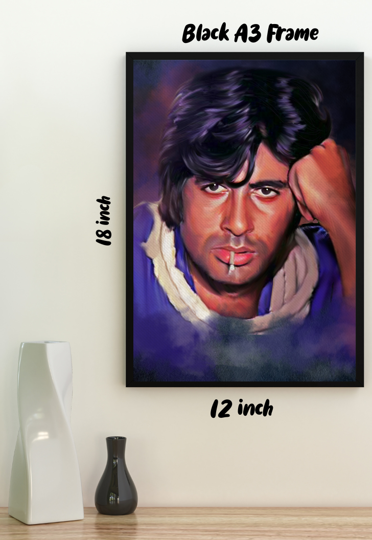 The Porter | Amitabh Bachchan | Classic Bollywood Movie Poster