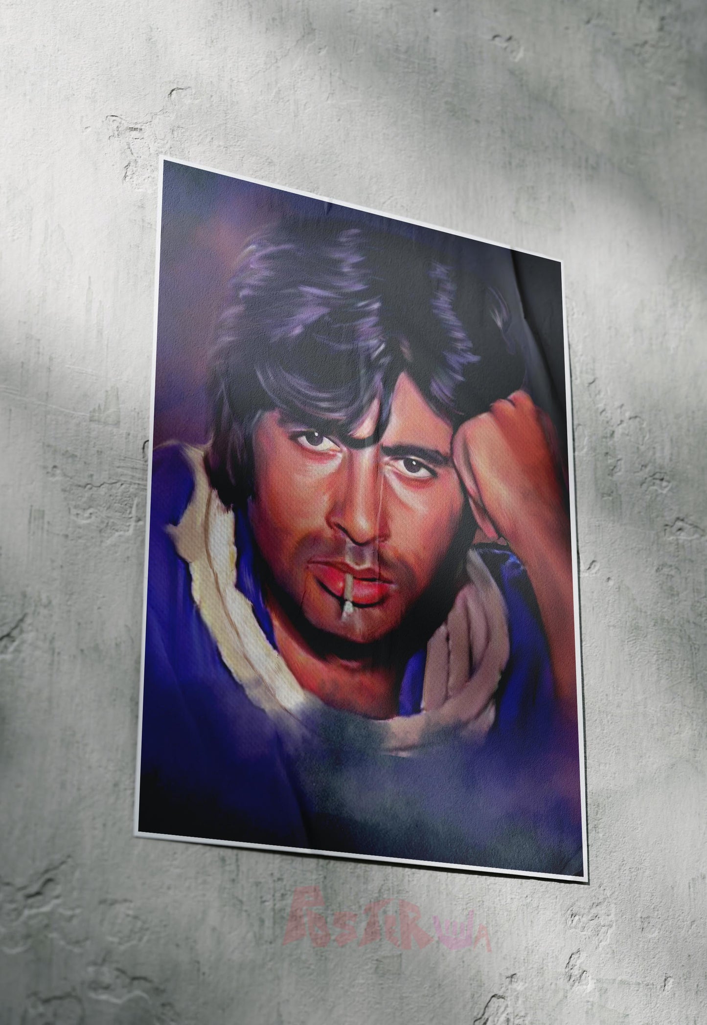 The Porter | Amitabh Bachchan | Classic Bollywood Movie Poster