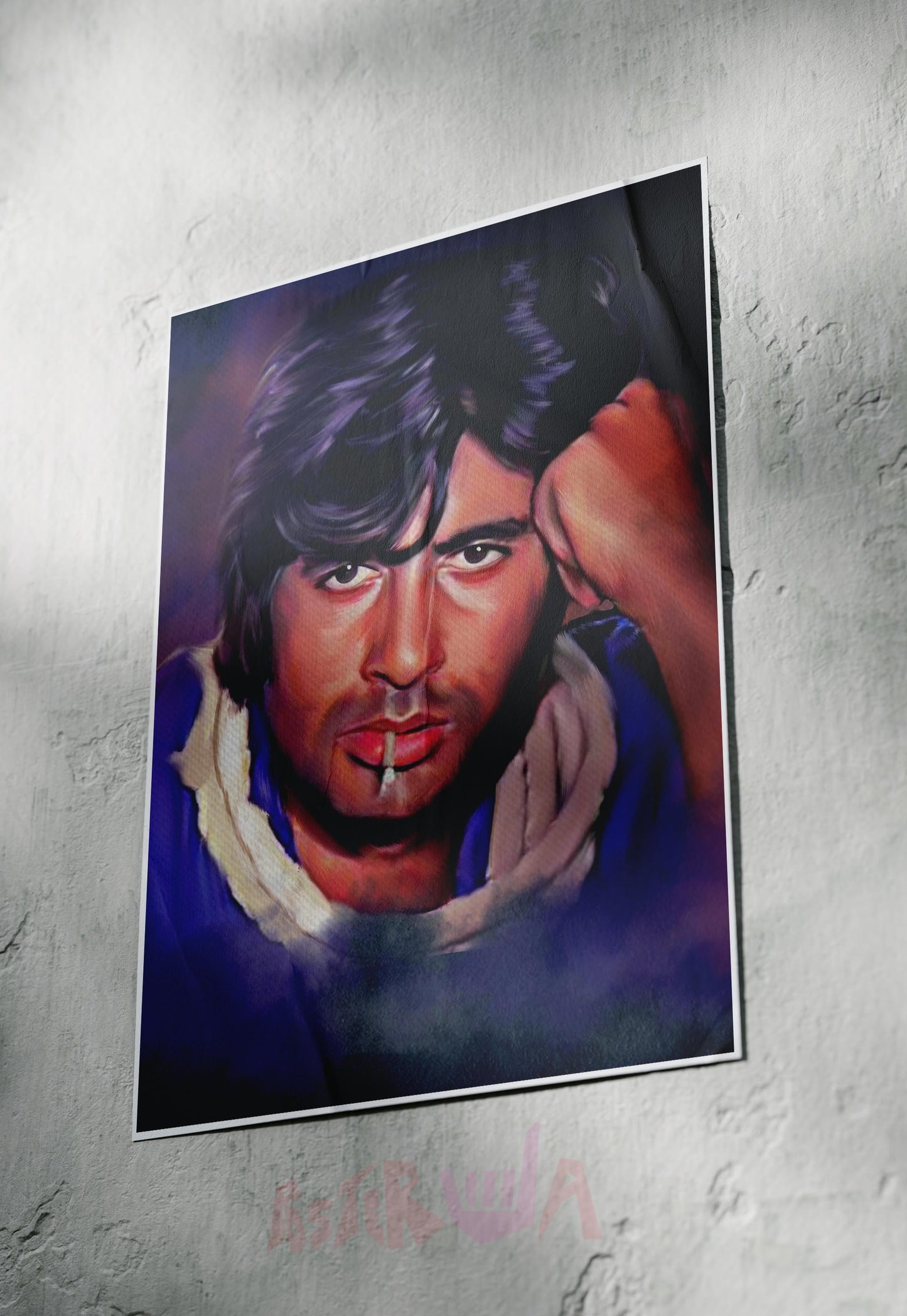 The Porter | Amitabh Bachchan | Classic Bollywood Movie Poster