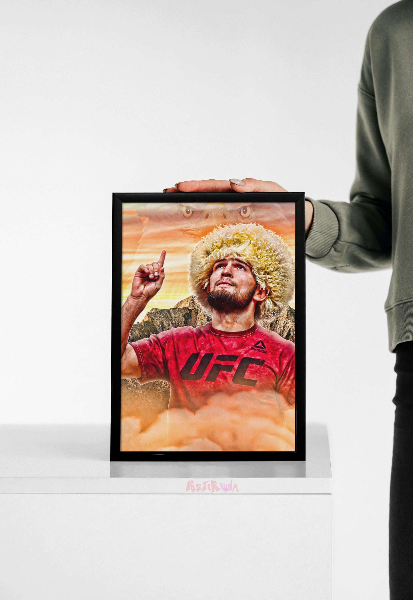 The Eagle's Flight | Khabib Nurmagomedov | UFC Poster