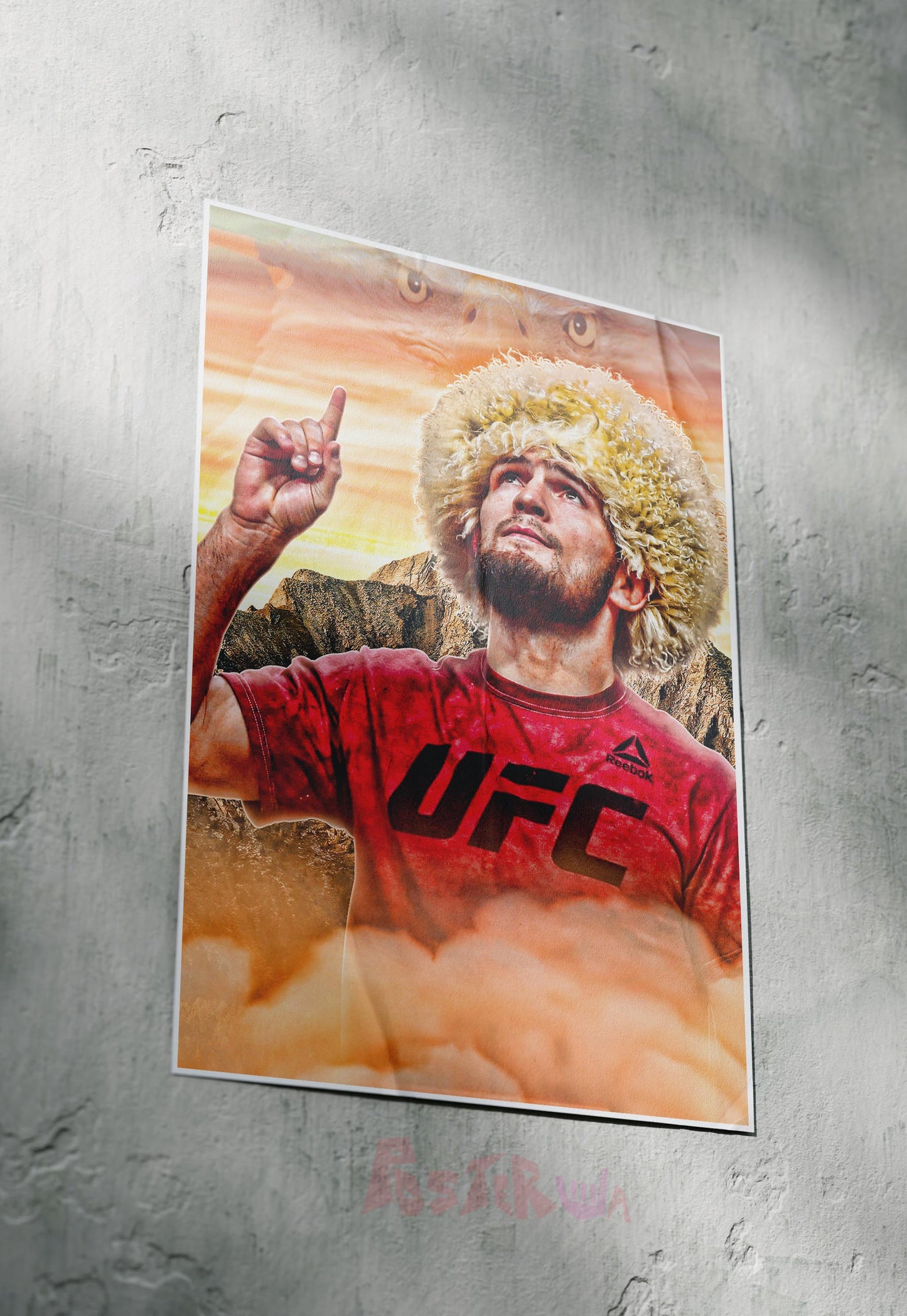 The Eagle's Flight | Khabib Nurmagomedov | UFC Poster