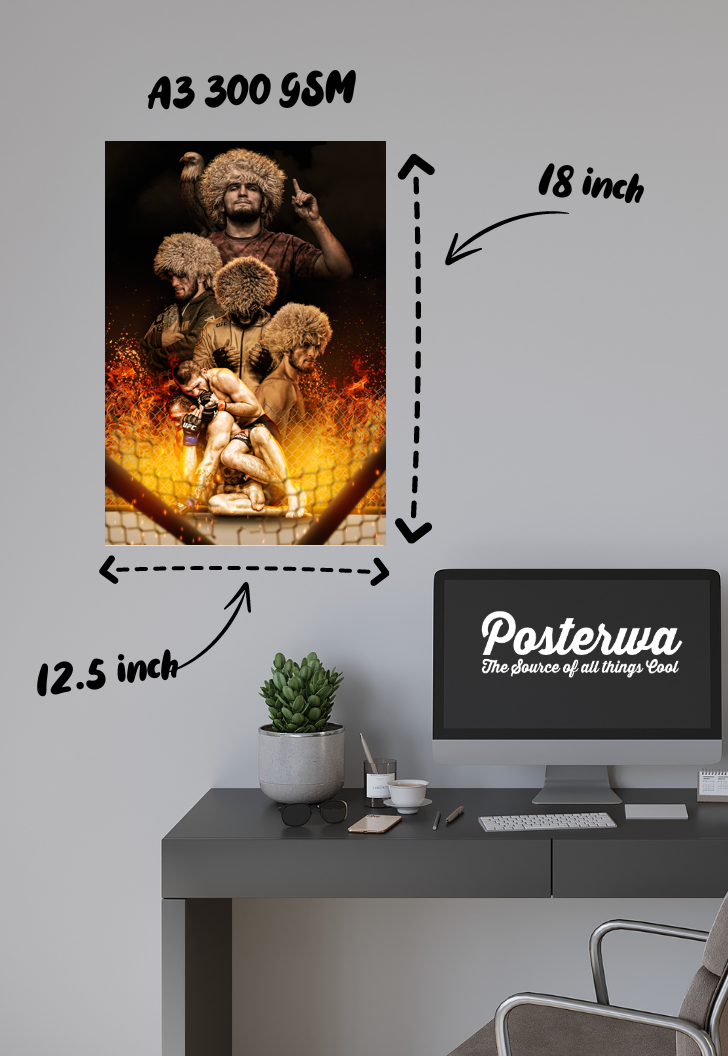 Flight of the Eagle | Khabib Nurmagomedov | UFC Poster