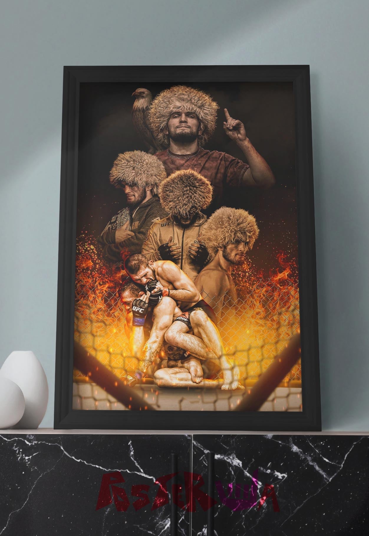 Flight of the Eagle | Khabib Nurmagomedov | UFC Poster