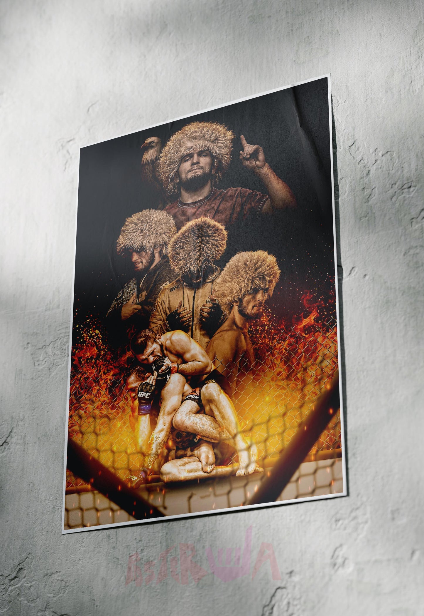 Flight of the Eagle | Khabib Nurmagomedov | UFC Poster