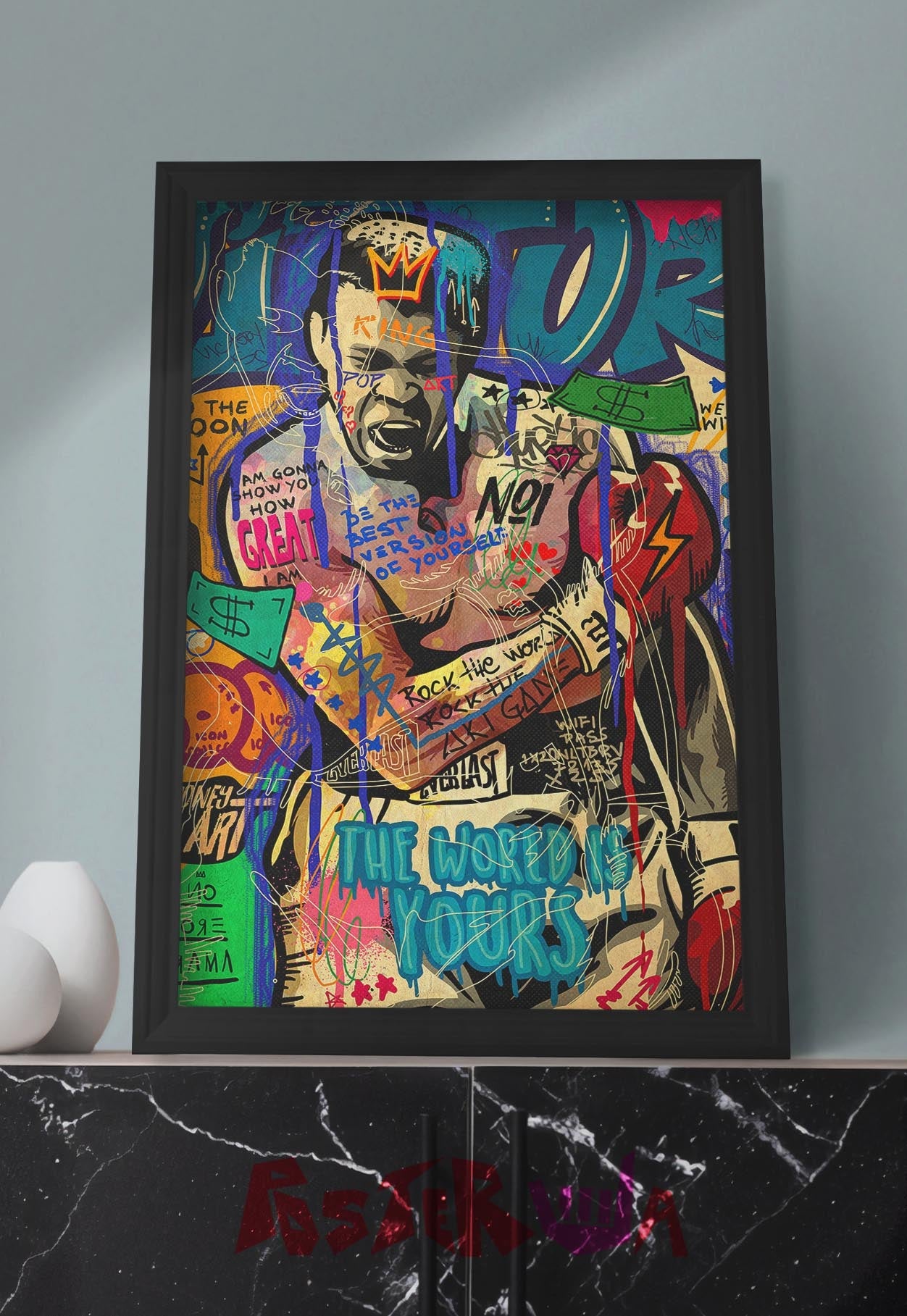 The Ultimate Fighter | Muhammed Ali | Boxing Poster