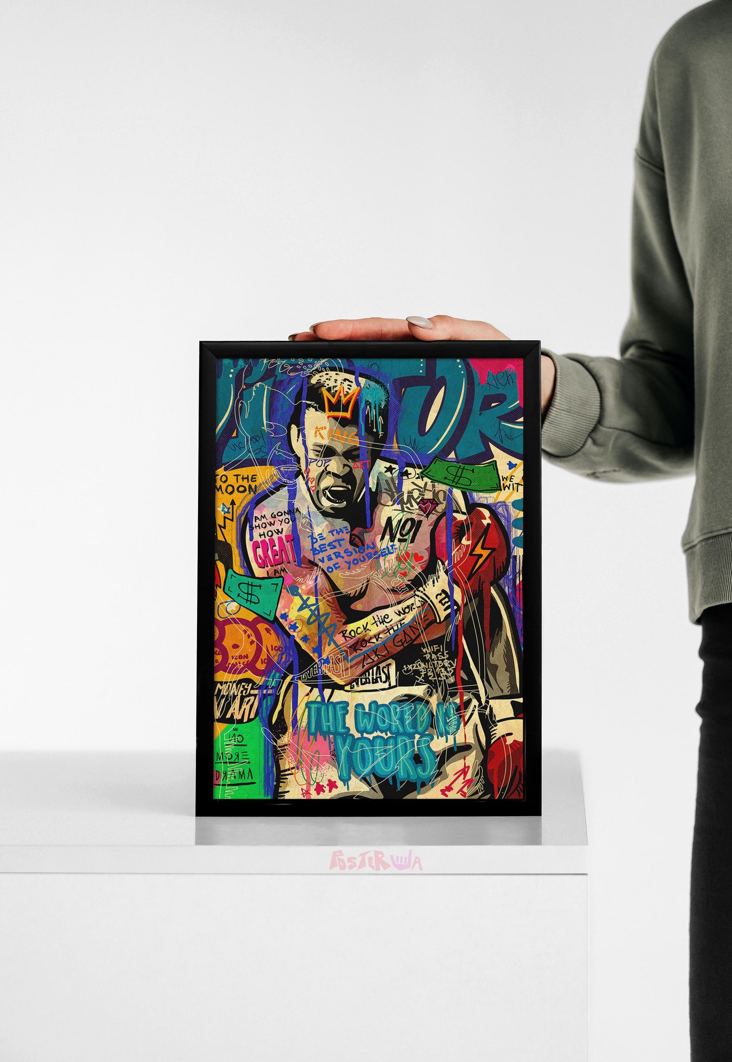 The Ultimate Fighter | Muhammed Ali | Boxing Poster