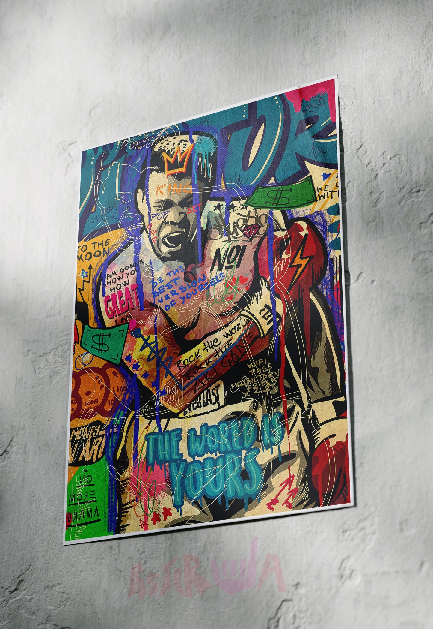 The Ultimate Fighter | Muhammed Ali | Boxing Poster