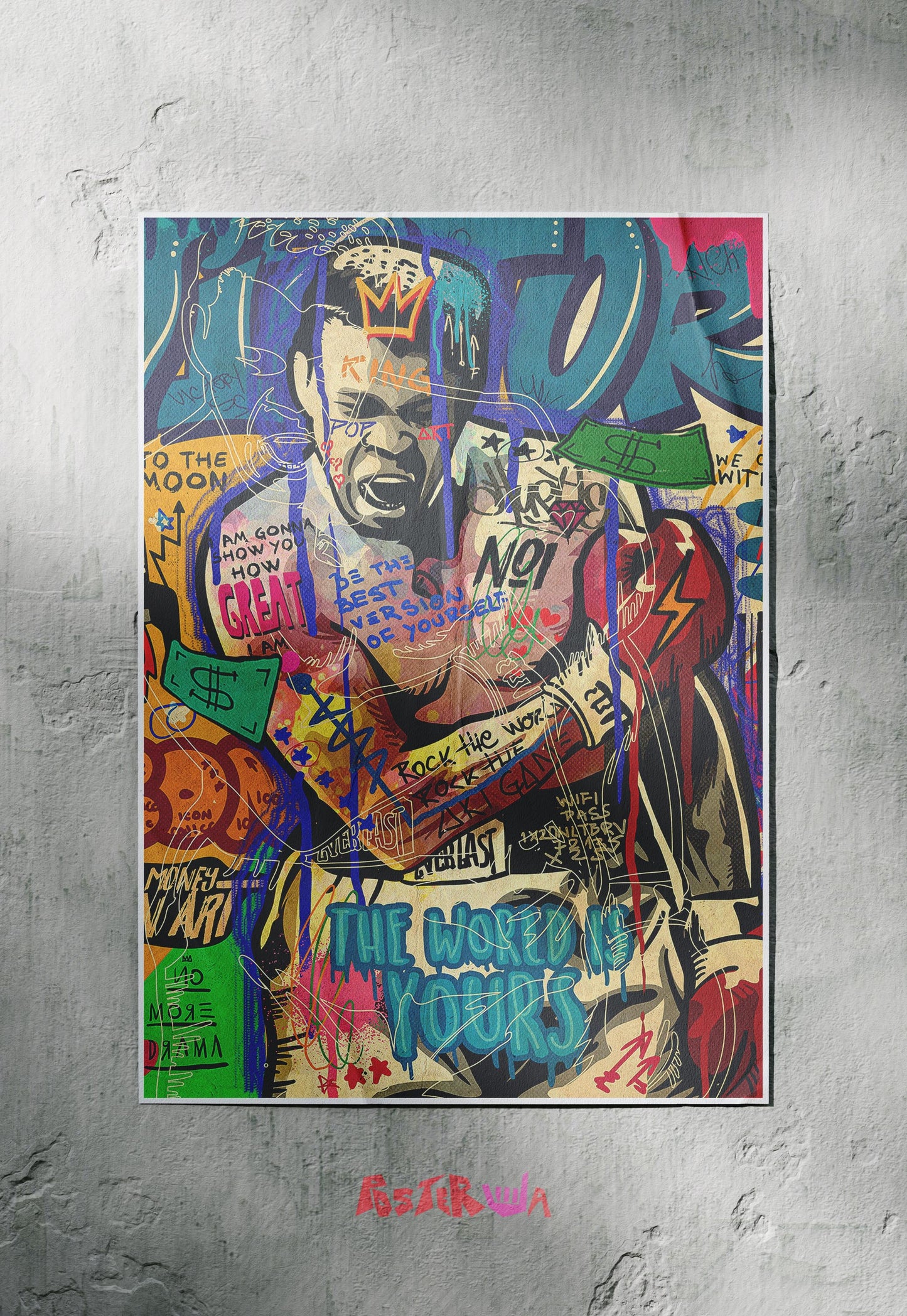 The Ultimate Fighter | Muhammed Ali | Boxing Poster