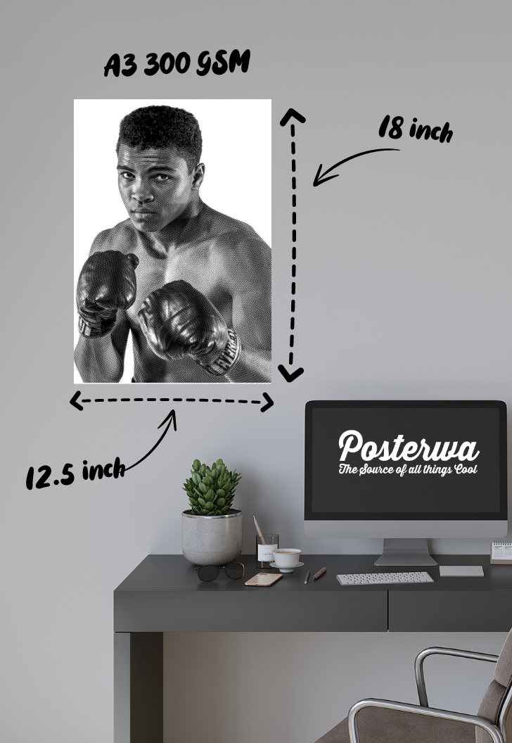 The Greatest Fighter | Muhammed Ali | Iconic Poster