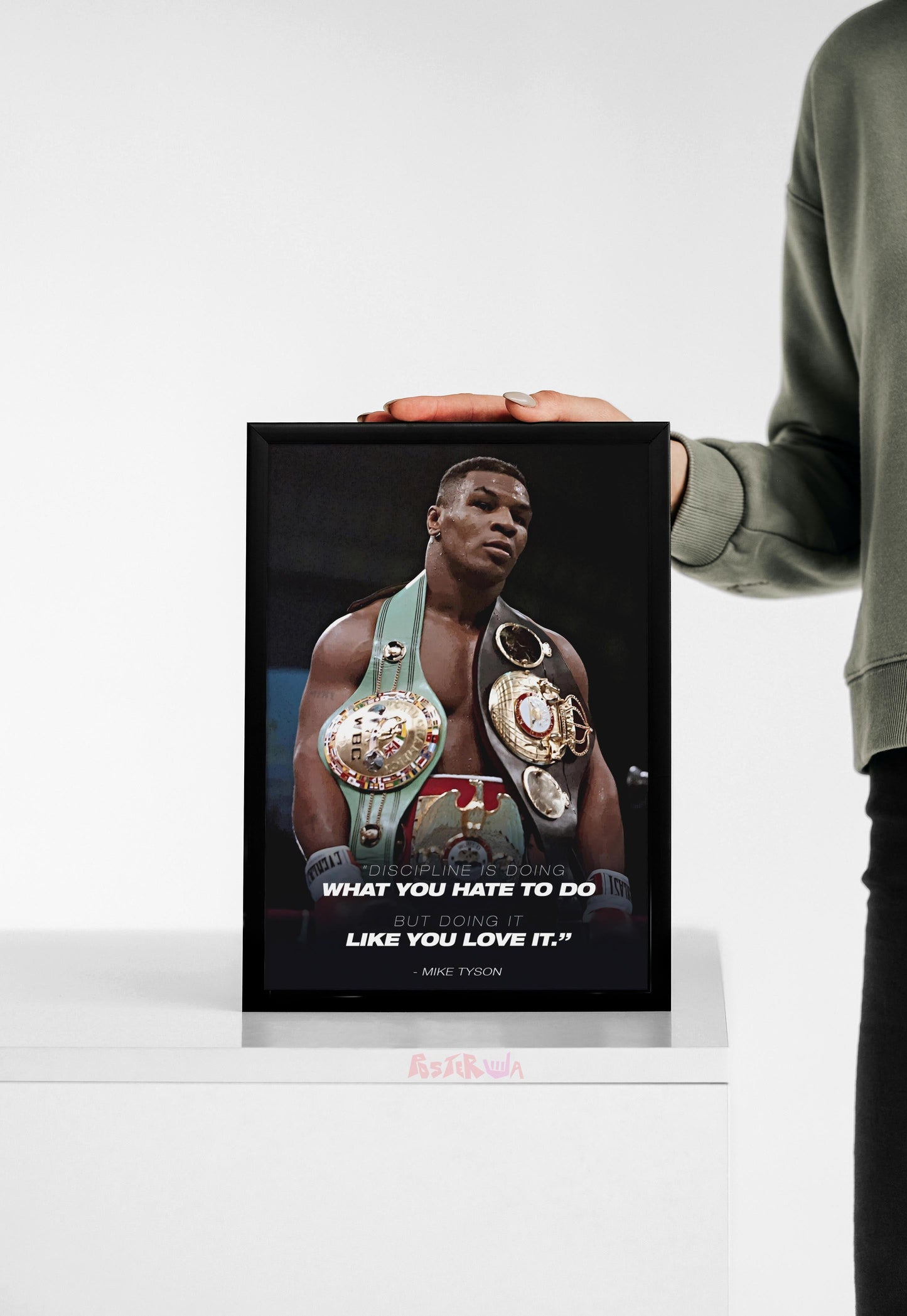 The Greatest Punchline | Muhammed Ali | Quotes Poster