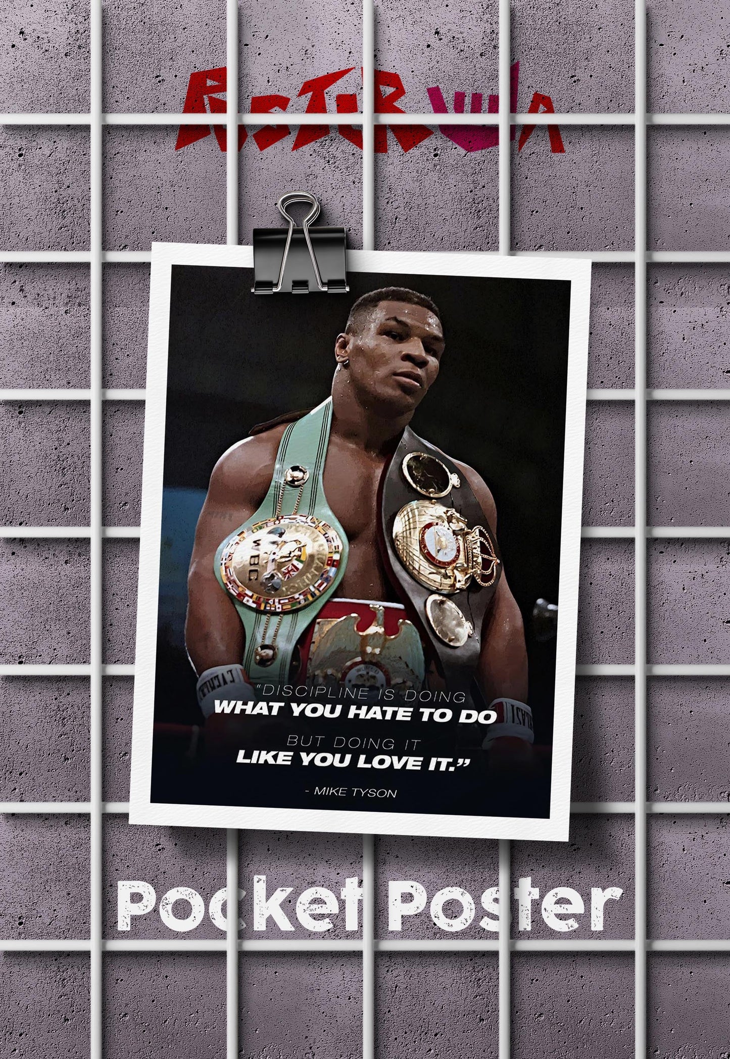 The Greatest Punchline | Muhammed Ali | Quotes Poster