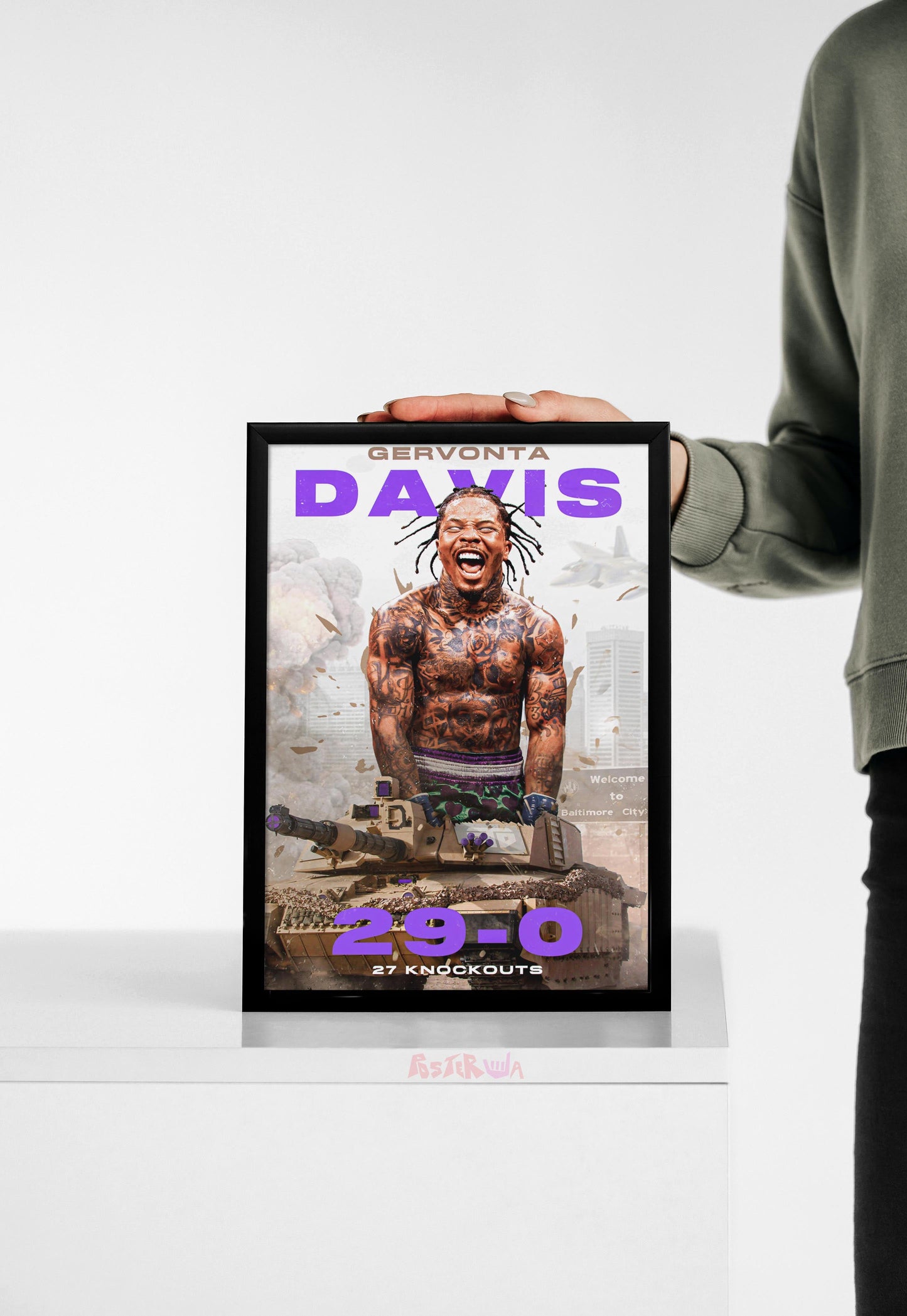 Fist of Fury | Davis Gervonta | UFC Poster