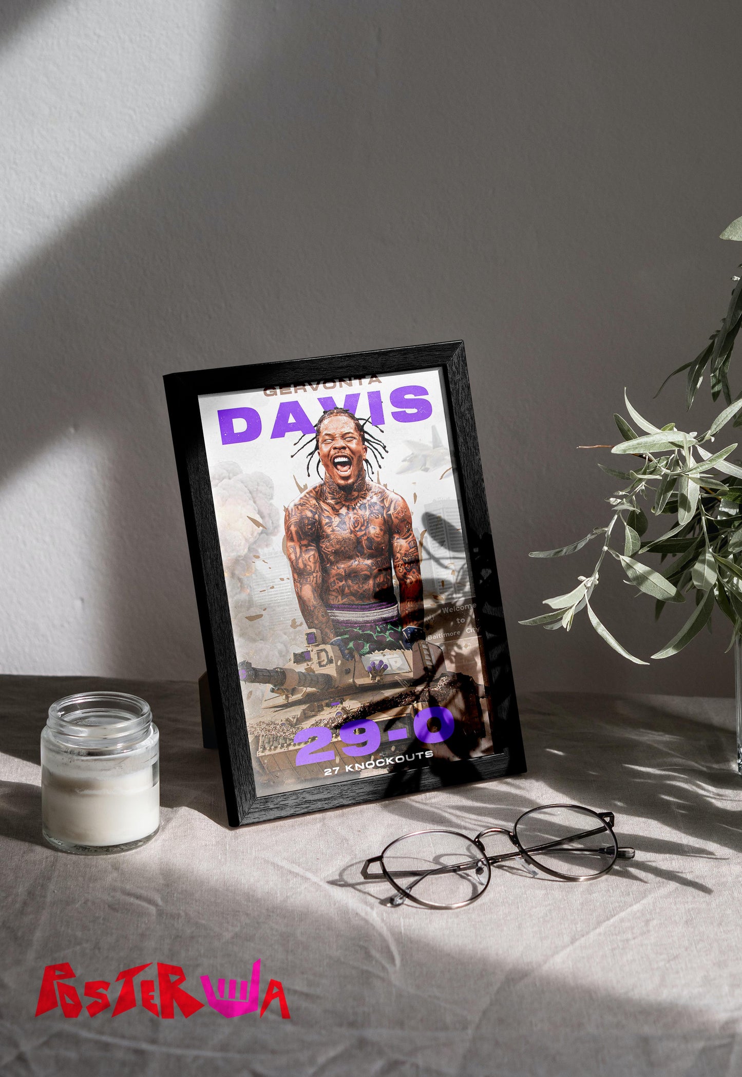 Fist of Fury | Davis Gervonta | UFC Poster