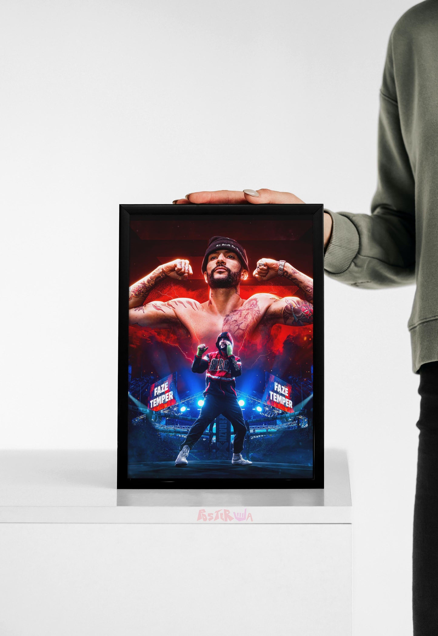 Knockout Chronicles | Faze Temper | Action Movie Poster