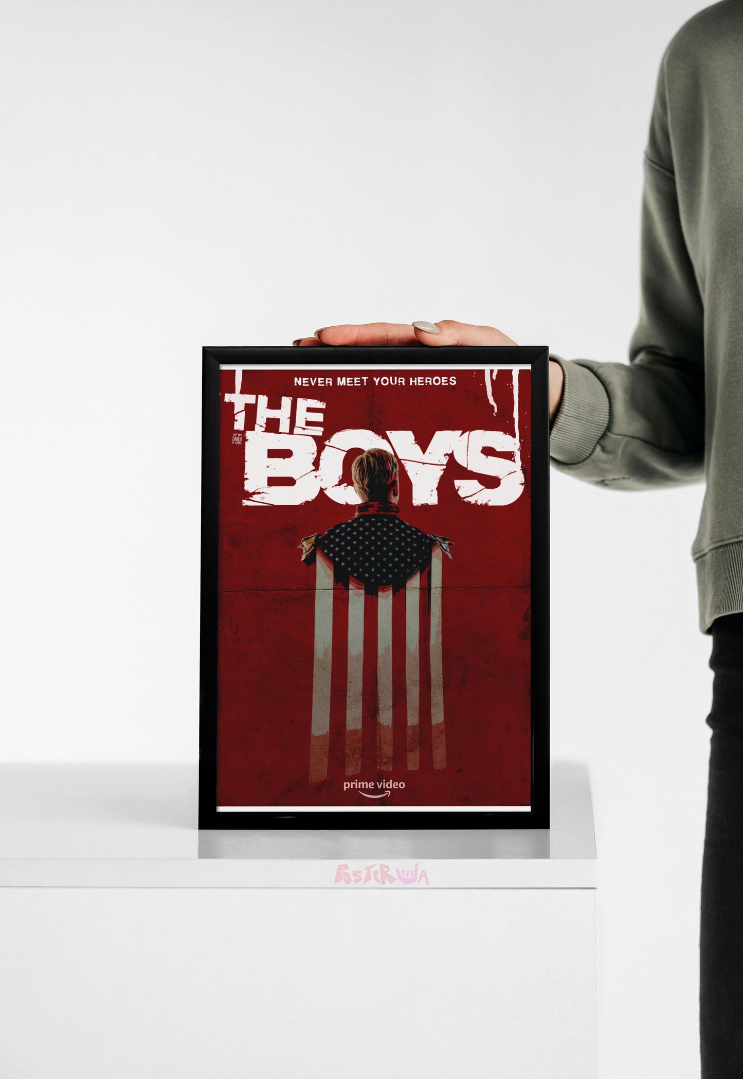 The Patriotic Menace | The Boys | Comic Book Poster